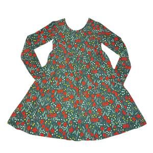 Hanna Andersson Long Sleeve Skater Dress with Pockets Size 150cm (12)